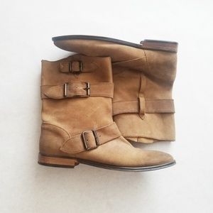 Free People Sunbelt Suede Booties Boot Size 38 EUR